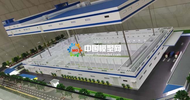 企業工廠升降沙盤模型