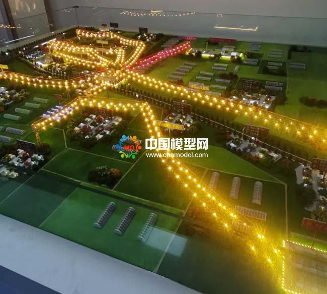 鄉村電網規劃沙盤模型