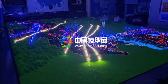 供電局電網(wǎng)現(xiàn)狀展示沙盤模型
