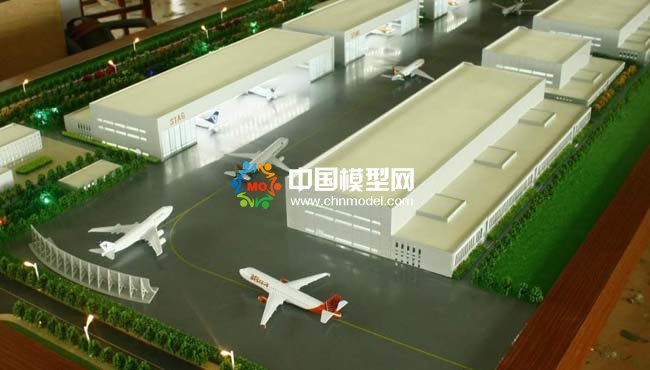 航空物流沙盤模型