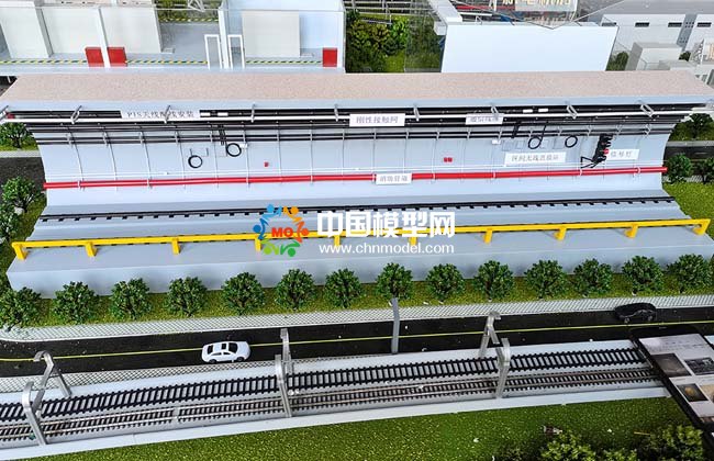 城市軌道交通通信系統(tǒng)沙盤模型