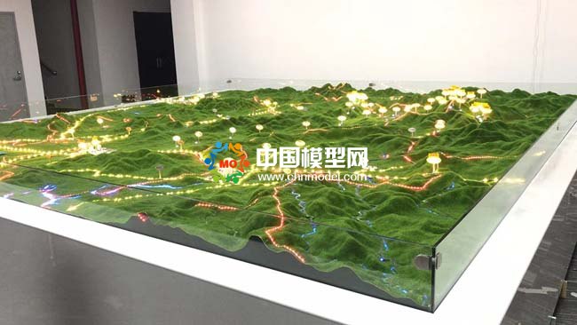 地質公園沙盤模型