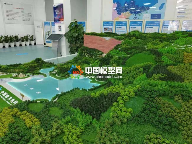 陽(yáng)江抽水蓄能電站沙盤(pán)模型