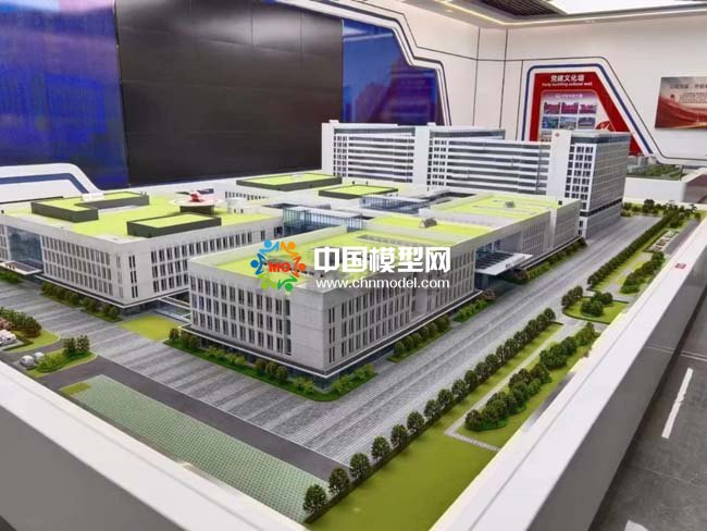 八角灣國際醫院沙盤模型