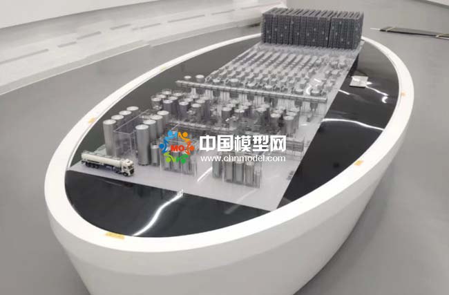 智能物流倉儲系統沙盤模型