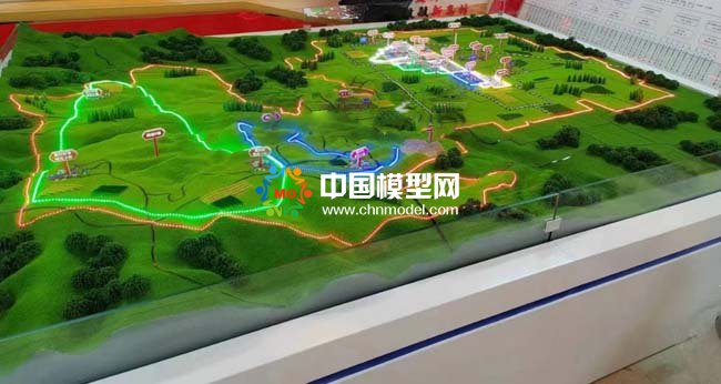 村鎮疫情防控沙盤模型