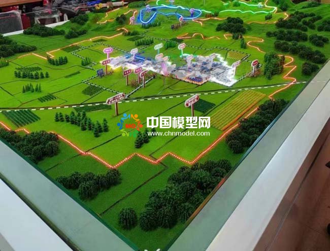 村鎮疫情防控沙盤模型