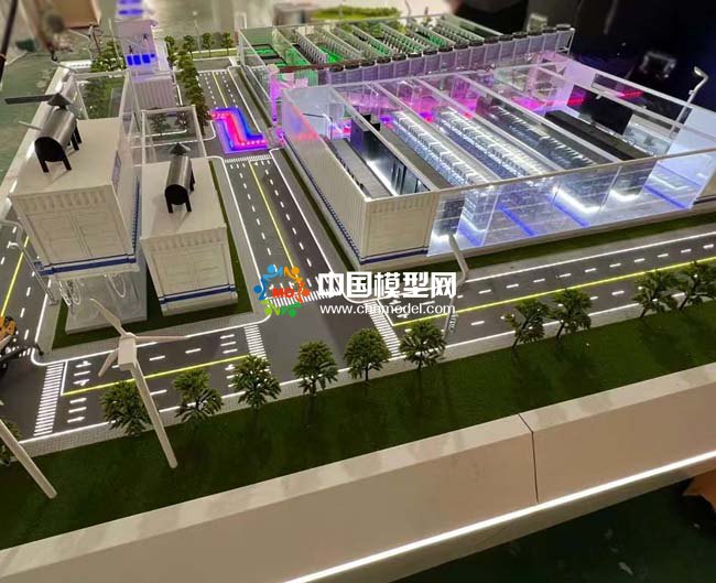 液冷數據中心解決方案沙盤模型