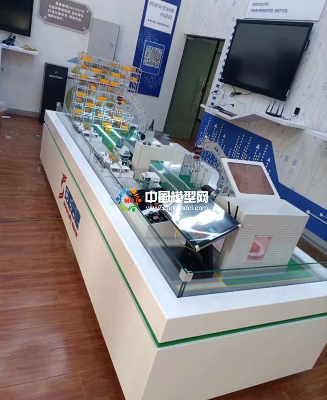 智能工業安全態勢感知平臺沙盤模型