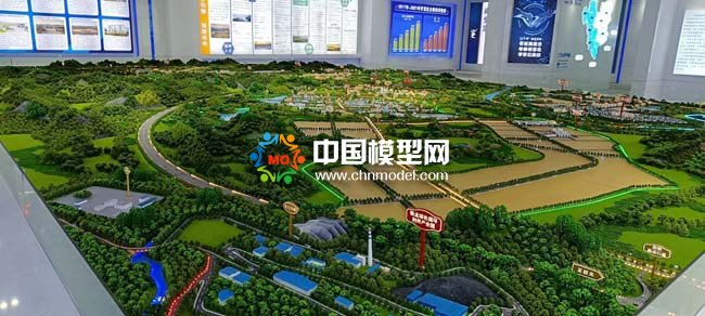 產業平臺沙盤模型