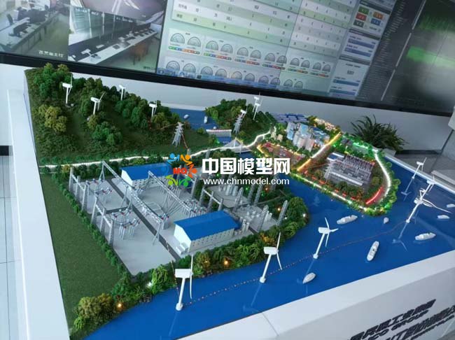 風(fēng)光資源儲(chǔ)備新能源產(chǎn)業(yè)沙盤(pán)模型