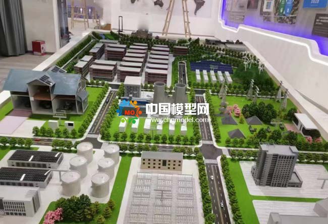 光儲充新興能源沙盤模型