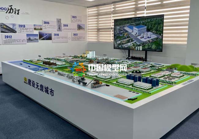 建設無廢城市沙盤模型