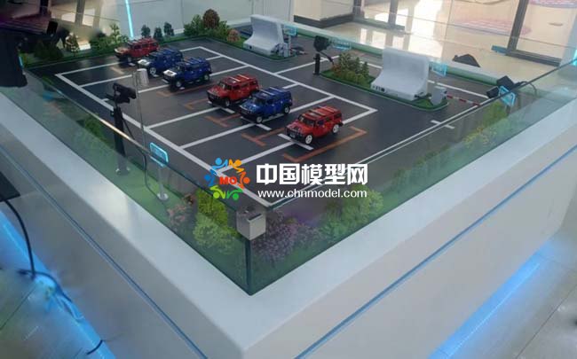 AI智慧交通教學沙盤模型