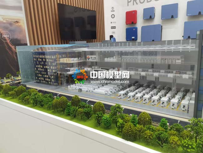 智慧生產線沙盤模型