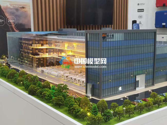 智慧生產線沙盤模型