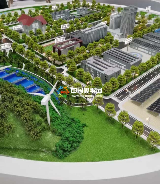 光伏電站應用光伏發電產業鏈沙盤模型