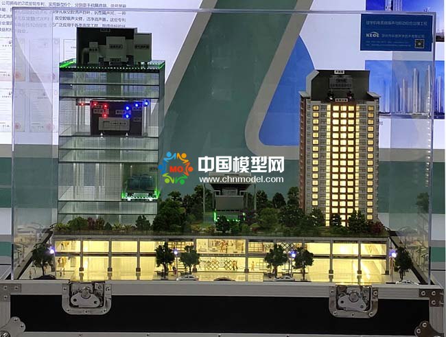 樓宇機電系統噪聲與震動綜合治理沙盤模型