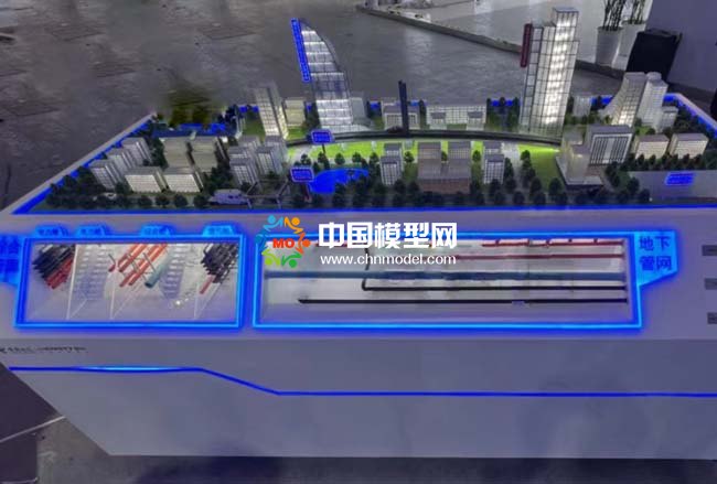 城市生命線工程安全運(yùn)行監(jiān)測(cè)沙盤模型