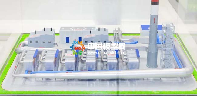 VOCs揮發性有機廢棄物治理沙盤模型