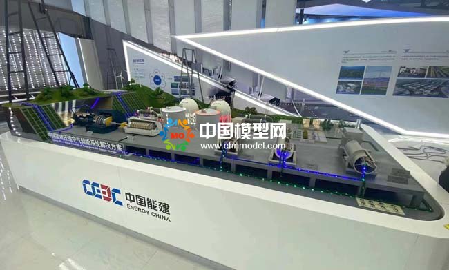 壓縮空氣儲能電站系統沙盤模型