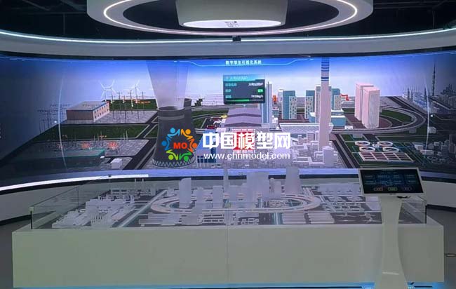 工控安全數字孿生平臺沙盤模型