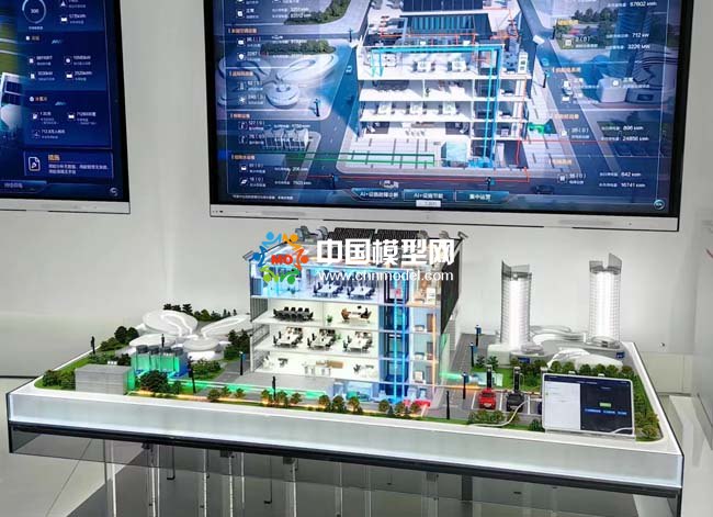 智慧園區設施管理沙盤模型