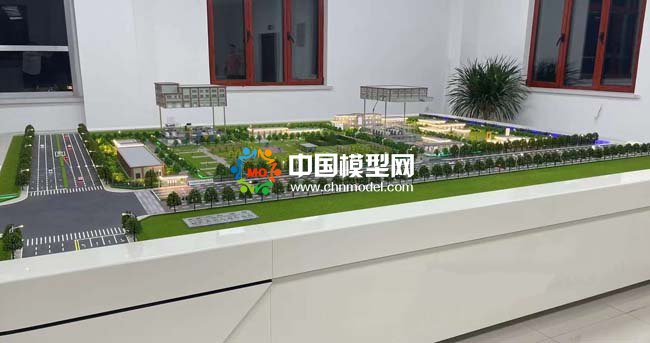 高碑店污水處理廠沙盤模型