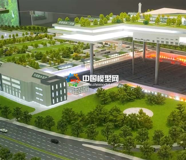 環水綠色生態綜合體沙盤模型