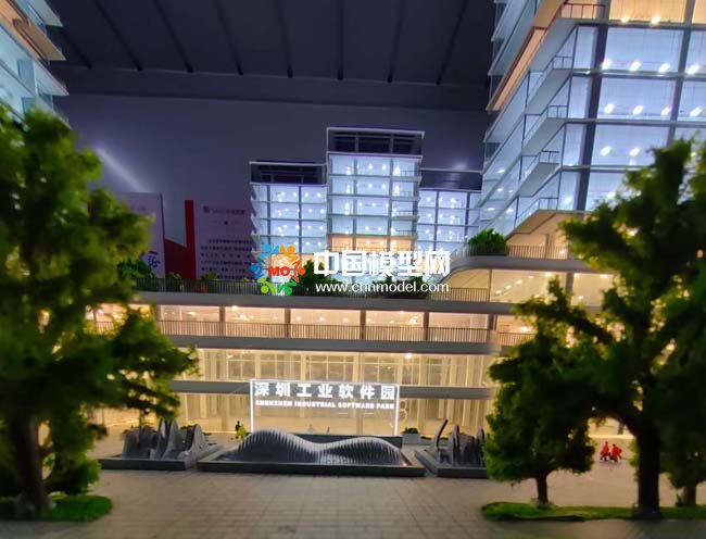 深圳工業軟件園沙盤模型