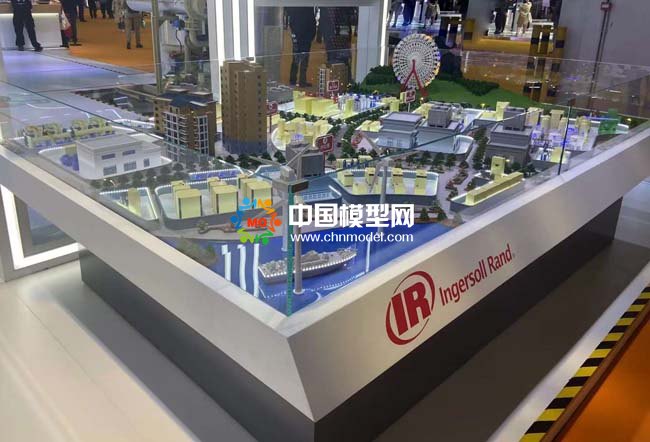 空氣壓縮機產品應用場景沙盤模型