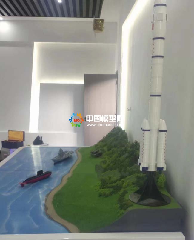 軍事防御系統(tǒng)沙盤模型