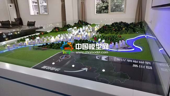 達川區規劃沙盤模型