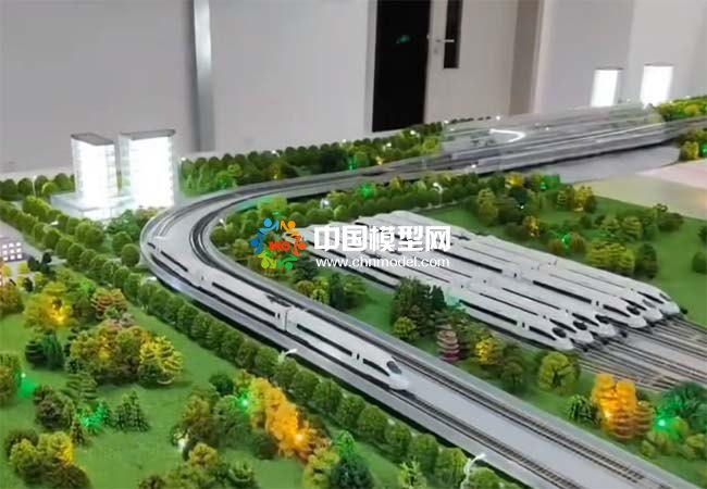 同濟大學軌道交通教學沙盤模型