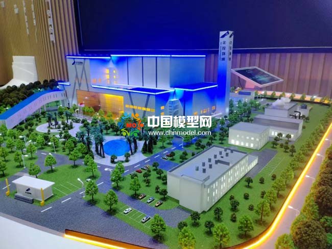 環衛固廢處理沙盤模型