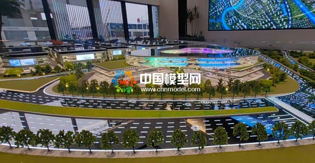 智行汽車產業園沙盤模型