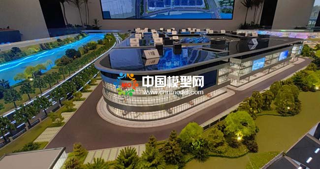 智行汽車產業園沙盤模型