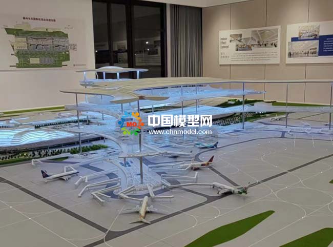 福州長樂國際機場沙盤模型