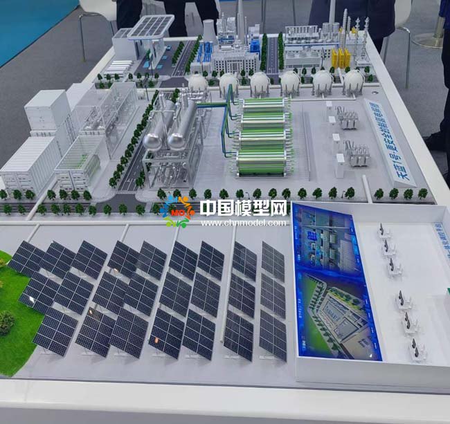 可再生能源大規模制氫沙盤模型