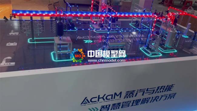 蒸汽與熱能智慧管理沙盤模型
