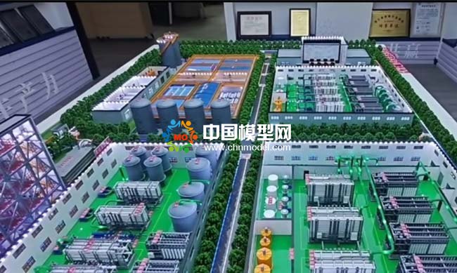 智匯協同水生態凈界系統沙盤模型