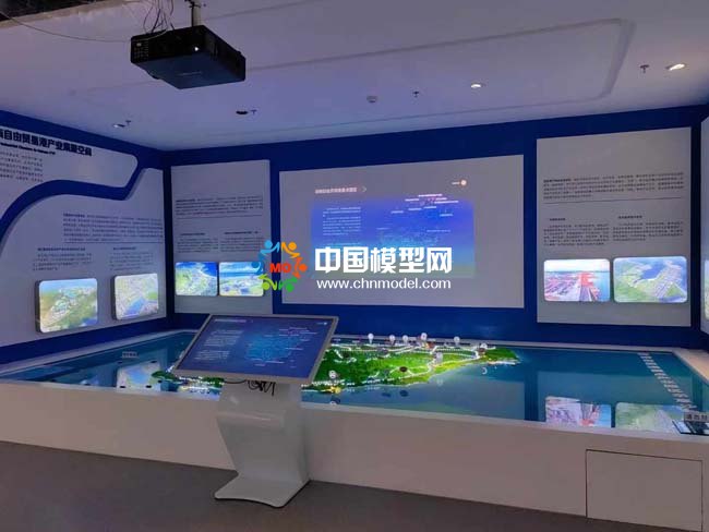 海南省產(chǎn)業(yè)布局沙盤模型