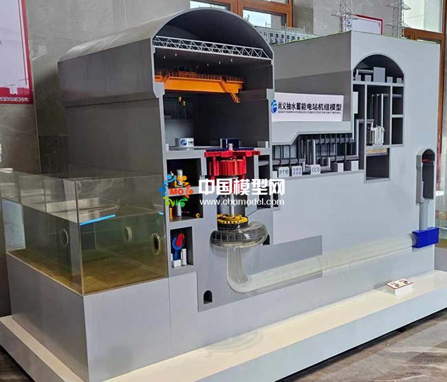 抽水蓄能電站機組模型