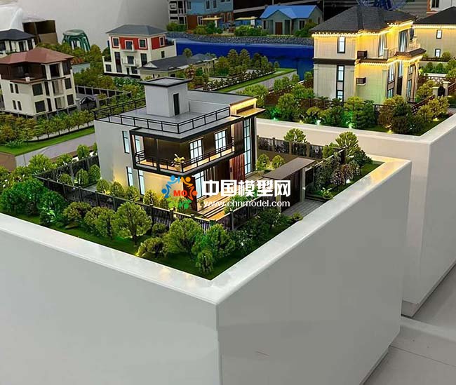 農村自建房別墅模型