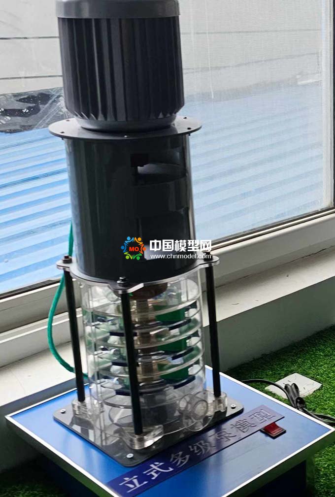 回收塔模型，立式多級泵模型