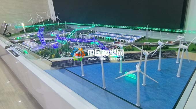 新能源綜合發電沙盤模型