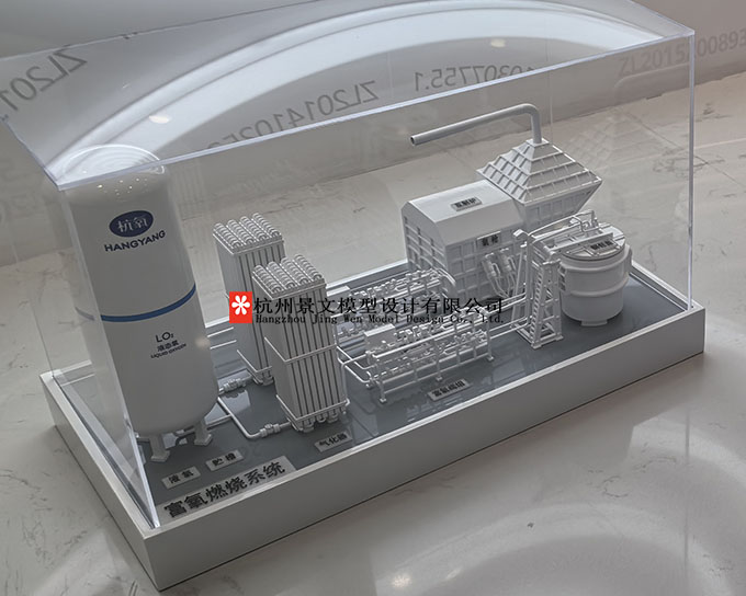 杭氧富氧燃燒系統沙盤模型