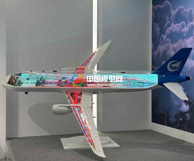 飛機航空電子系統沙盤模型