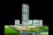 精品商業(yè)綜合體模型：綠地保稅中心模型，蘇寧廣場模型