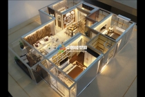 樓盤戶型模型，售樓部戶型沙盤